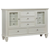 Sandy Beach 11-drawer Dresser Black